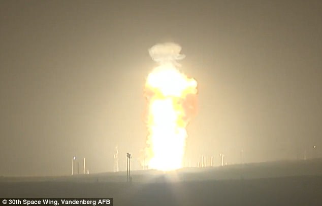 Minuteman III Test Fire